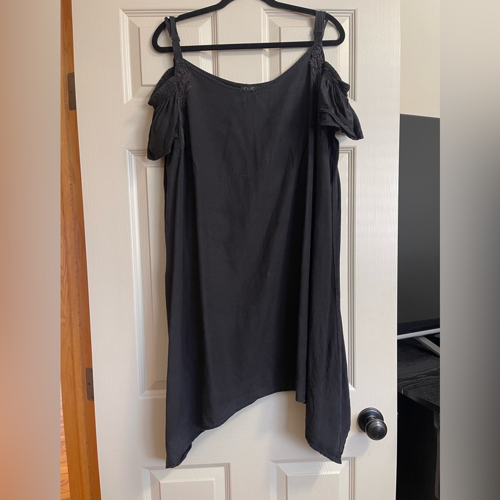 Free add on Jessica Simpson Black Off-Shoulder Dress
